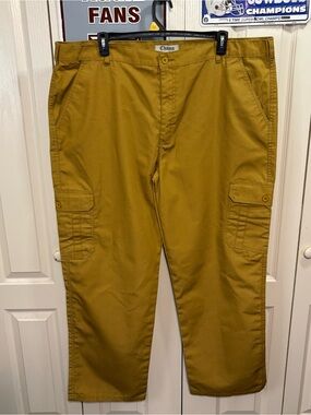 Champs Men's Cargo Pants in Mustard Gold